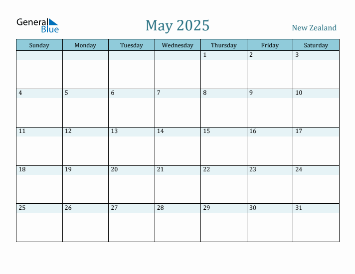 May 2025 Calendar with Holidays