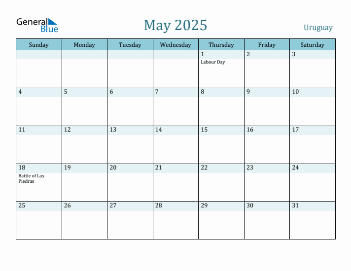 May 2025 Calendar with Holidays