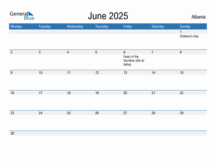 Fillable June 2025 Calendar