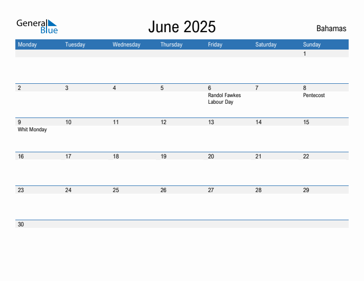 Fillable June 2025 Calendar