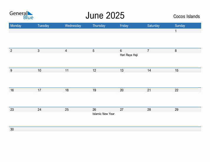 Fillable June 2025 Calendar