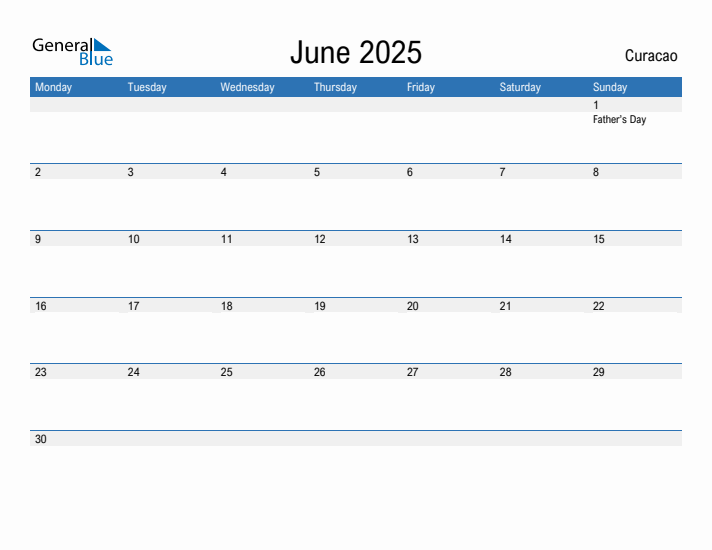 Fillable June 2025 Calendar