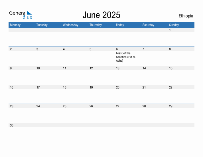 Fillable June 2025 Calendar