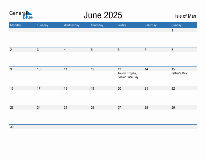 Fillable June 2025 Calendar