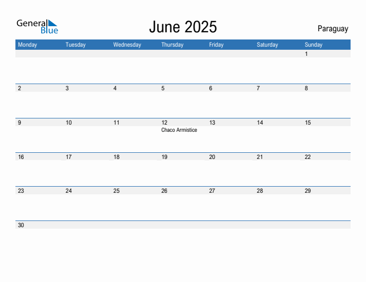 Fillable June 2025 Calendar