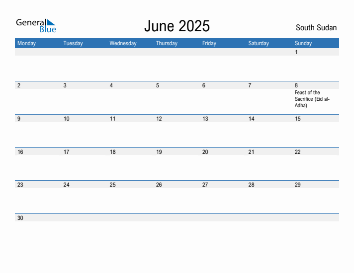 Fillable June 2025 Calendar