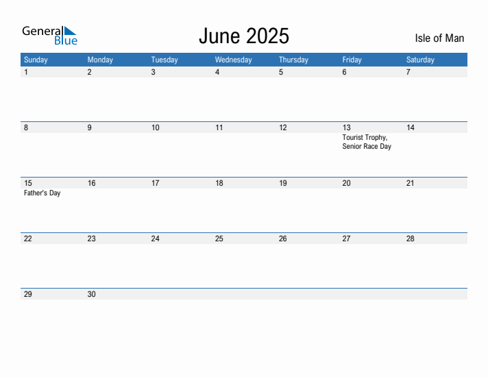 Fillable June 2025 Calendar