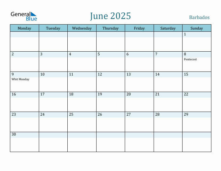 June 2025 Calendar with Holidays