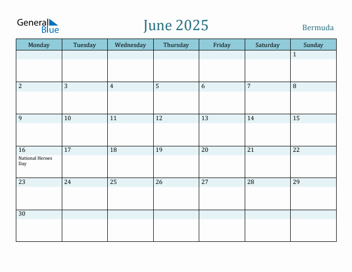 June 2025 Calendar with Holidays