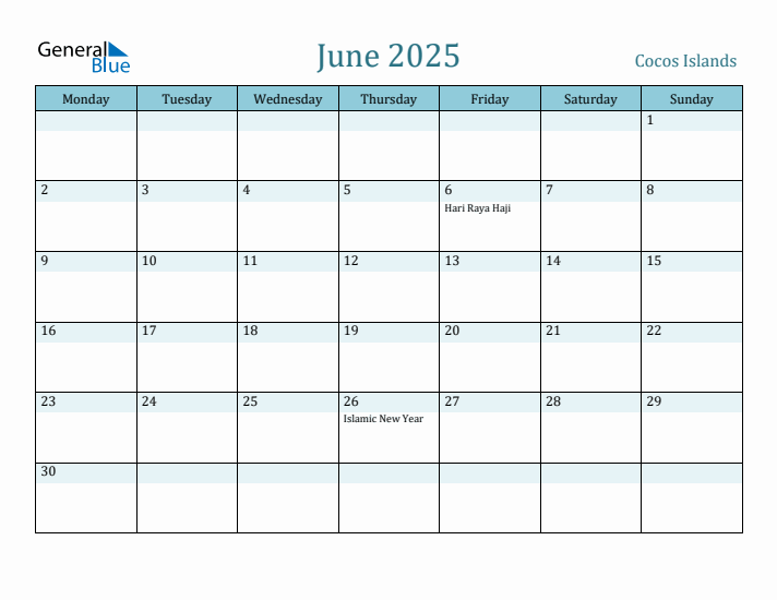 June 2025 Calendar with Holidays