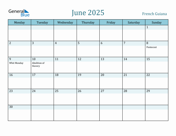 June 2025 Calendar with Holidays