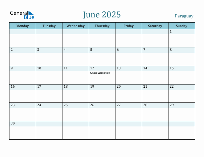 June 2025 Calendar with Holidays