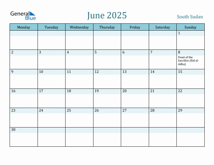 June 2025 Calendar with Holidays