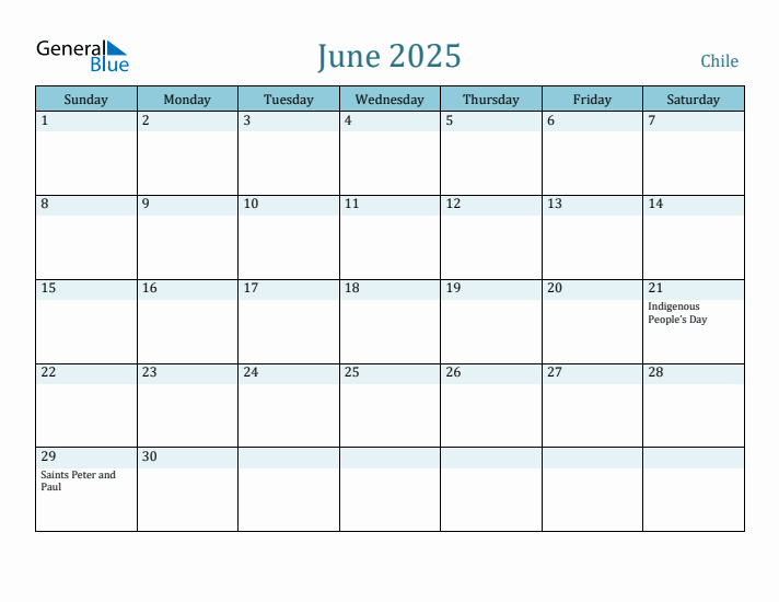 June 2025 Calendar with Holidays