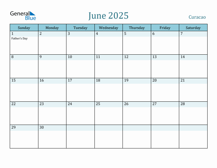 June 2025 Calendar with Holidays