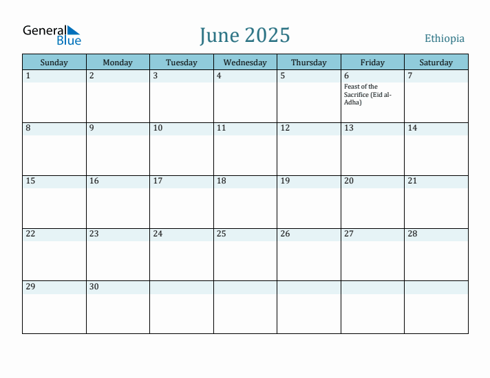 June 2025 Calendar with Holidays