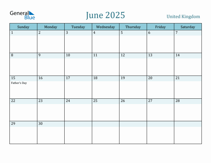 June 2025 Calendar with Holidays