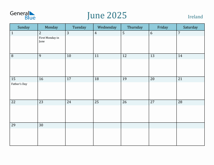 June 2025 Calendar with Holidays