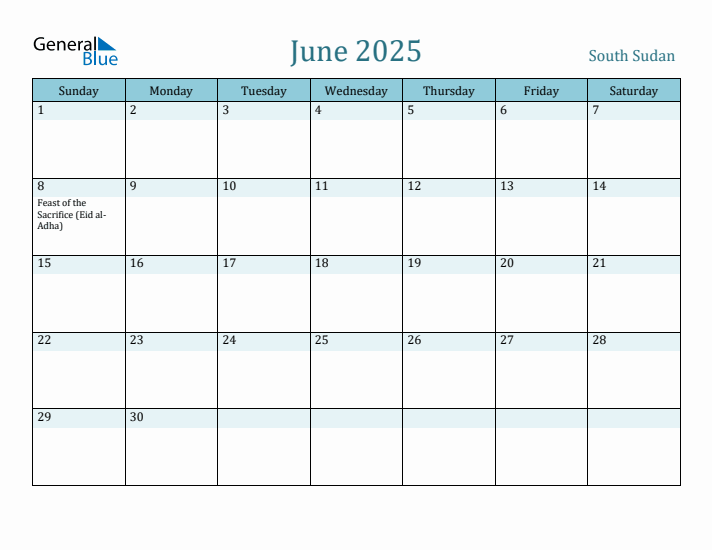 June 2025 Calendar with Holidays