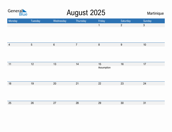 Fillable August 2025 Calendar