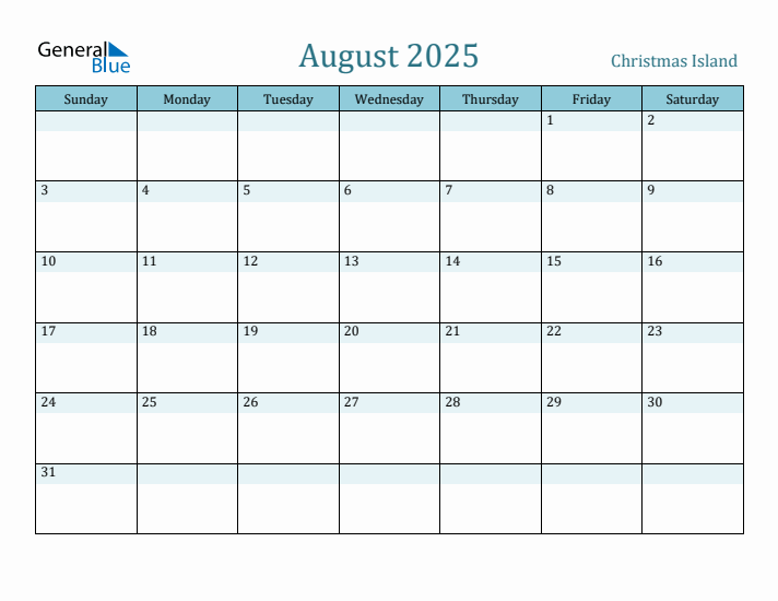 August 2025 Calendar with Holidays