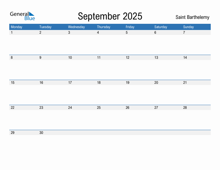 Fillable September 2025 Calendar