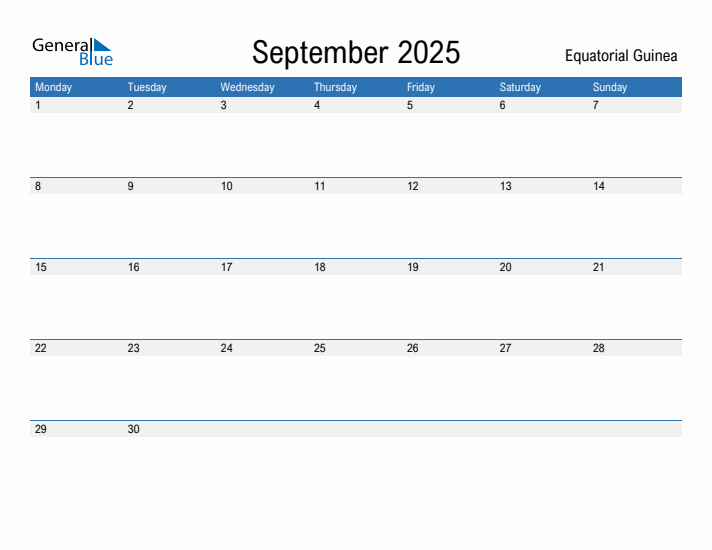 Fillable September 2025 Calendar