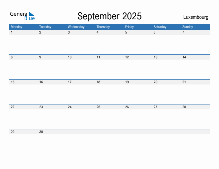 Fillable September 2025 Calendar