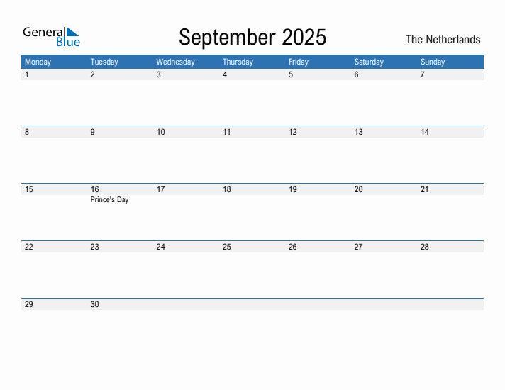 Fillable September 2025 Calendar