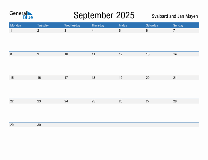 Fillable September 2025 Calendar