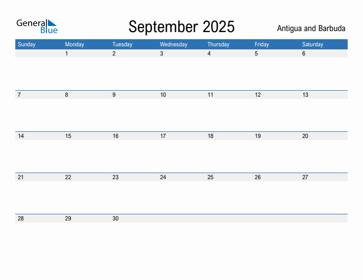 Fillable September 2025 Calendar