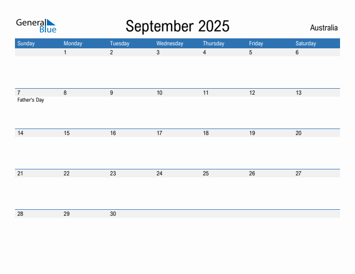 Fillable September 2025 Calendar