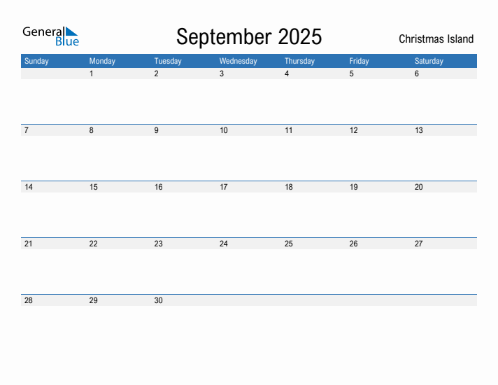 Fillable September 2025 Calendar