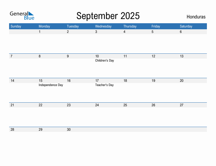 Fillable September 2025 Calendar