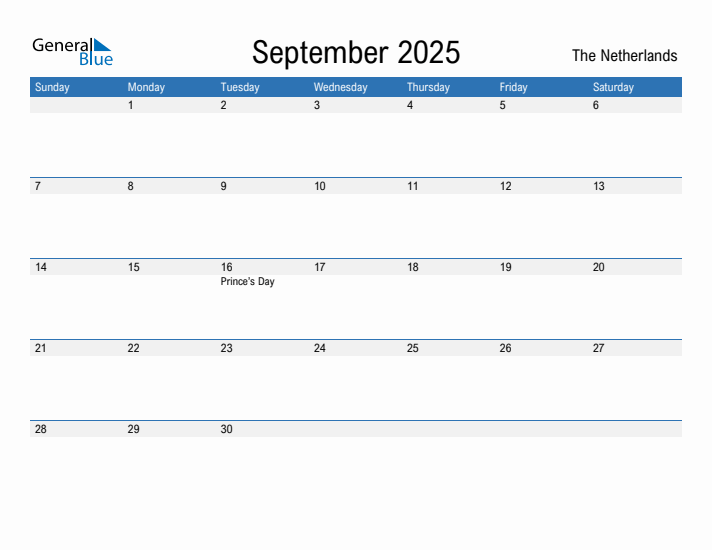 Fillable September 2025 Calendar