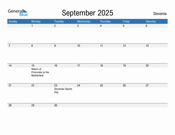 Fillable September 2025 Calendar