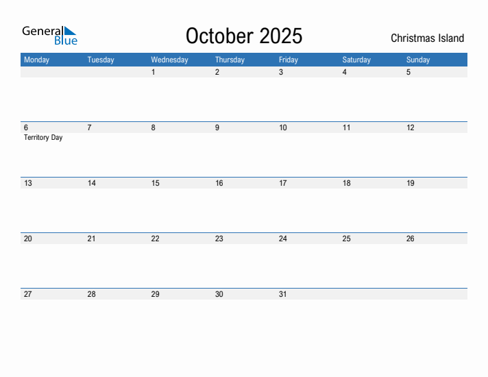 Fillable October 2025 Calendar