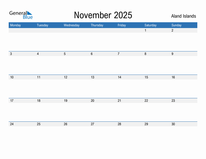 Fillable November 2025 Calendar