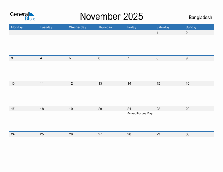 Fillable November 2025 Calendar