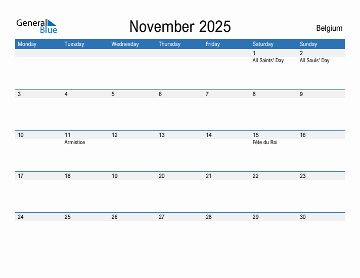 Fillable November 2025 Calendar