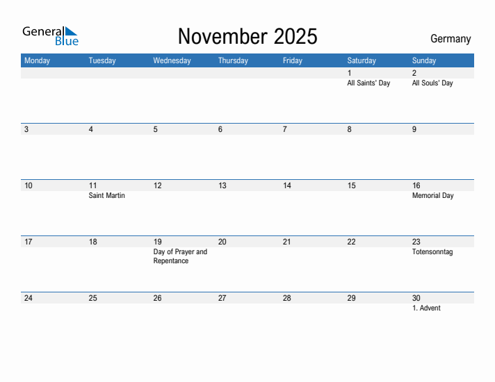 Fillable November 2025 Calendar