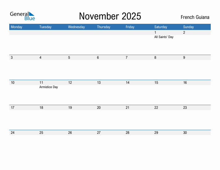 Fillable November 2025 Calendar