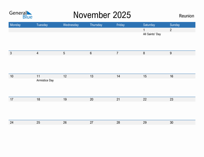 Fillable November 2025 Calendar