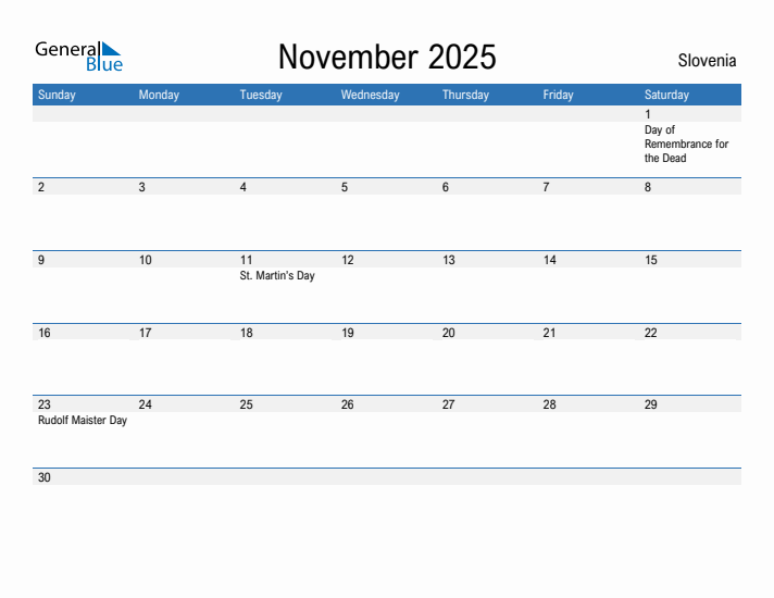 Fillable November 2025 Calendar