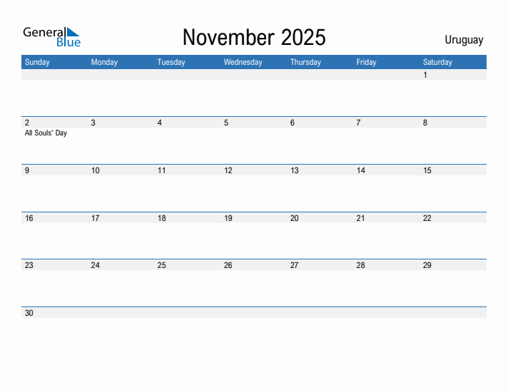 Fillable November 2025 Calendar