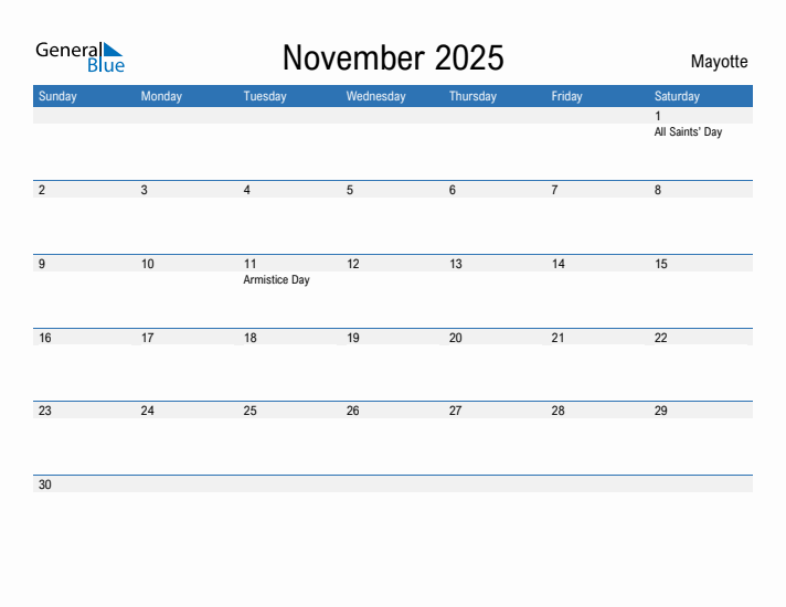 Fillable November 2025 Calendar