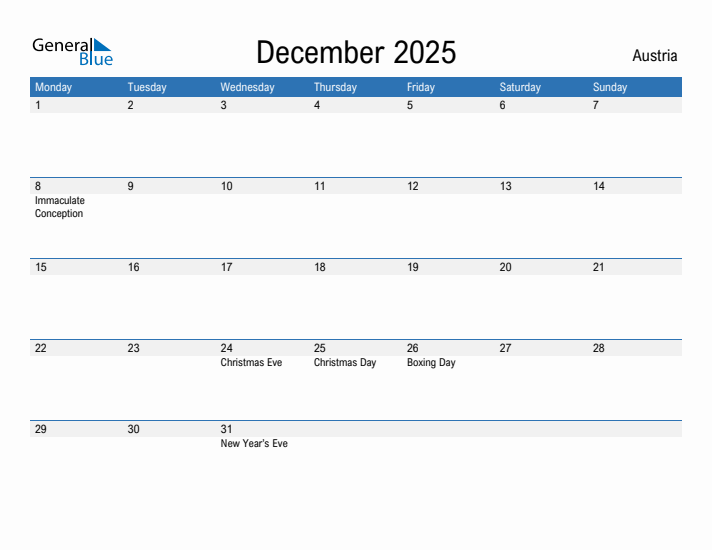 Fillable December 2025 Calendar