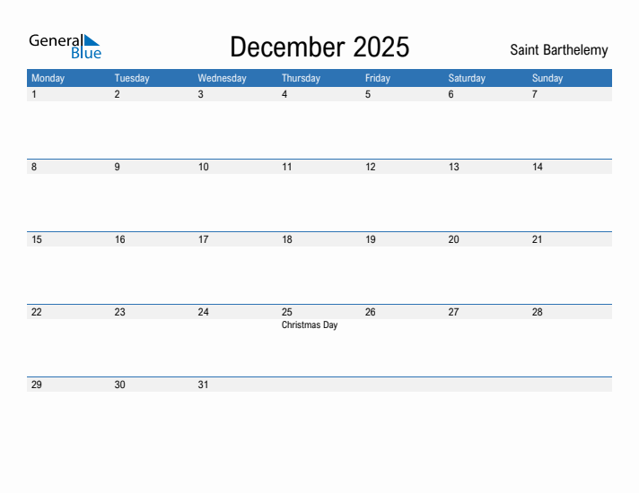 Fillable December 2025 Calendar