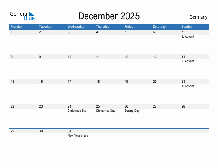 Fillable December 2025 Calendar