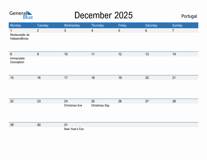 Fillable December 2025 Calendar